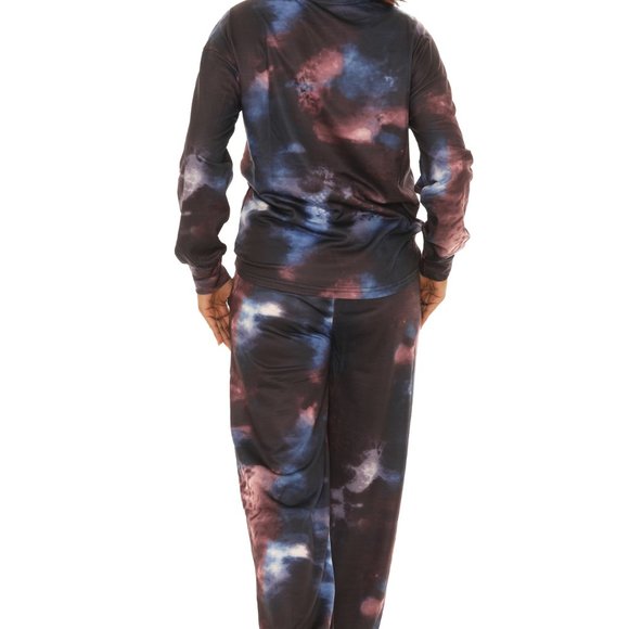 Tie-Dye Crewneck Top & Pocket Joggers - Picture 5 of 5